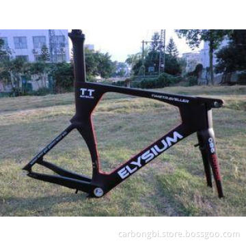 Responsive 136040g Aero Frame Carbon Time Trial Bike Frame
